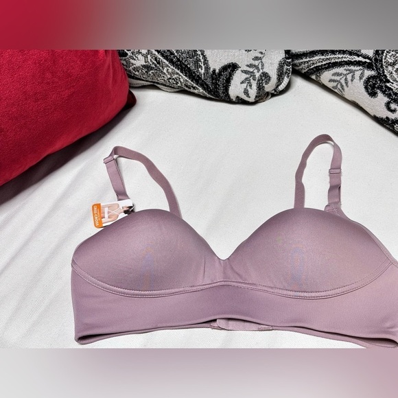 Warner’s Bra 34C Wireless Tag-less Convertible Contour Blush 3492 PP - Picture 5 of 10